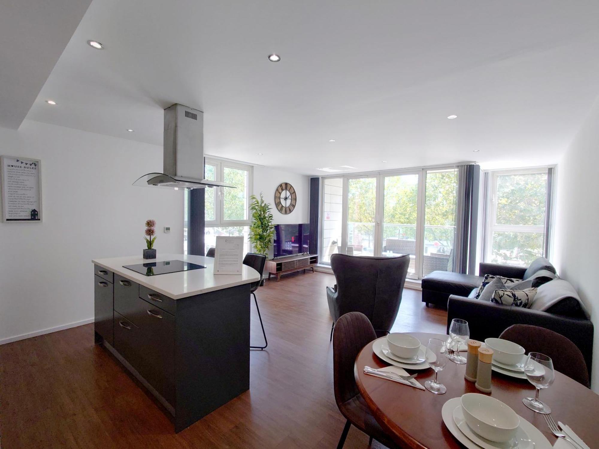 Fully Serviced Two Bed Apartment By Excel & O2 London Eksteriør bilde